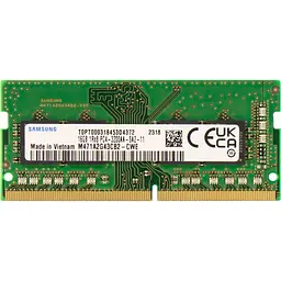 Модуль пам'яті Samsung DDR4 16GB 3200MHz Sodimm (M471A2G43CB2-CWE) Б/в