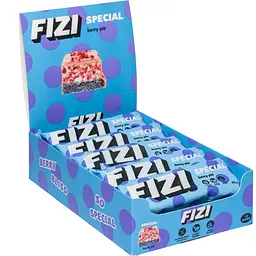 Протеїновий батончик Fizi Special Ягідний пиріг 450 г (10 шт. х 45 г)