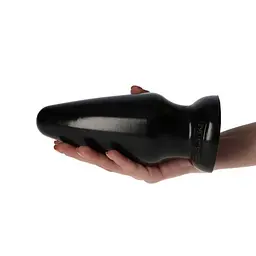 Анальна пробка Toyz4lovers Plug-Italian Cock 6,5", 16.5 см (чорний) - мініатюра 3