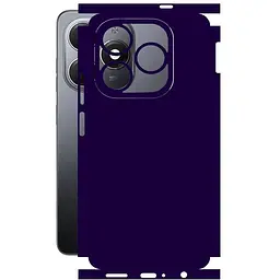 Защитная пленка StatusSKIN для Tecno Spark 20 Pro Корпус Винил Фиолетовая глянцевая