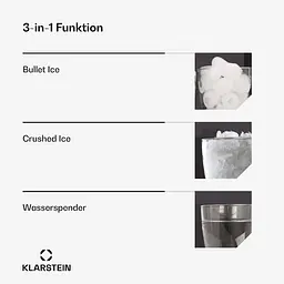 Льодогенератор Klarstein ArcticBlend 3-в-1 (10046192) - мініатюра 2