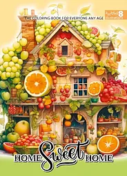 Розмальовка , 24107, 8 аркушів, А4