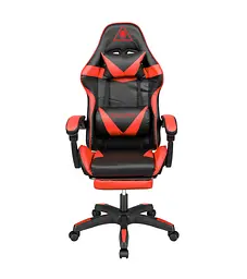 Крісло геймерське Kruger & Matz GX-150 з підставкою для ніг Red/Black - мініатюра 8