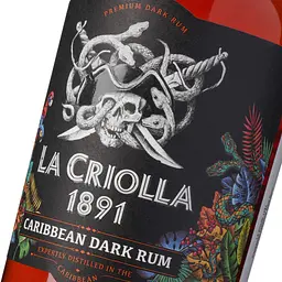 Ром Bardinet La Criolla 1891 Caribbean Dark 40% 0.7 л - мініатюра 5