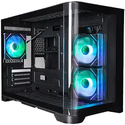 Корпус 1stPlayer UV6-BK-2FC7R-1FC7 ARGB Black - мініатюра 2