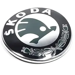 Емблема Skoda вигнута на скотчі D88 мм (пр-во Польща) ПХ 172.53 - мініатюра 3