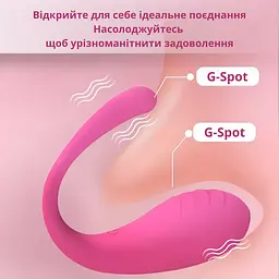 Віброяйце Passion Love смарт USB малинове (4821002029549) - мініатюра 5