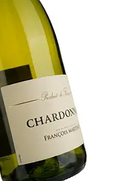 Вино Francois Martenot Chardonnay, біле, сухе, 12,5%, 0,75 л - мініатюра 3