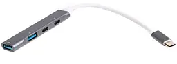 USB-Хаб Maxxter USB 3.0 HU3C-4P-03 (HU3C-4P-03)