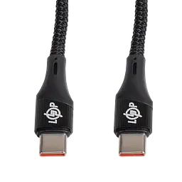 Кабель LogicPower USB 3.0 Type-C to Type-C 100 W зі швидким заряджанням (PD) 1 м C1001MC3
