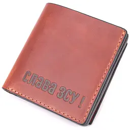 Чоловічий шкіряний гаманець GRANDE PELLE 9,5х10х1,5 см acs0024006