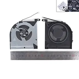 Вентилятор 10mm 12V GPU для Lenovo Legion Slim 5, 16IRH8 16APH8, (FQS0 DFSCL12E064861) - мініатюра 3