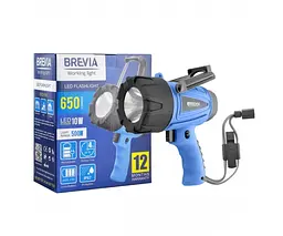 Ліхтар Brevia LED 500м 10W 650lm 4400 mAh microUSB інспекційний (11600) - мініатюра 6