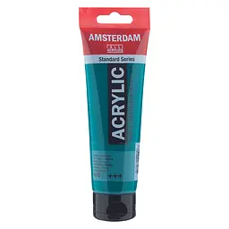 Фарба акрилова AMSTERDAM (675) Зелена ФЦ 120 мл Royal Talens