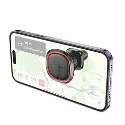 Автотримач для телефона Borofone bh124 Roman magnetic car holder air outlet - мініатюра 4