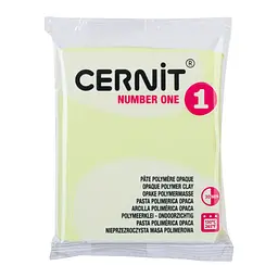 Полімерна глина Cernit Number One, 56 г., Пастельний жовтий, (CE0900056731C)