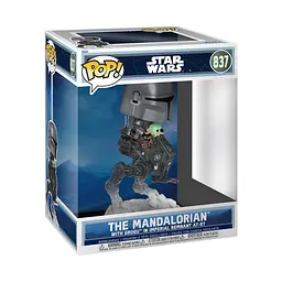 Ігрова фігурка Funko POP! Rides Мандалорець і Ґроґу - Мандо з Ґроґу на всюдиході (90812) - мініатюра 2
