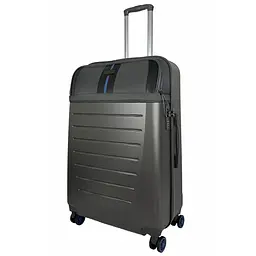 Валіза Semi Line 28" (L) Dark Brown/Blue Line (T5736-3)