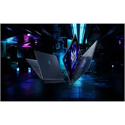 Ноутбук Ігровий Acer Predator Helios Neo 16S AI OLED PHN16S-71-97UC з процесором Intel Core Ultra 9 275HX pana la 5.4GHz, 16'' WQXGA, OLED, 240Hz, 32GB DDR5 RAM, 1TB SSD GDDR7, No OS, Abyssal чорний - мініатюра 16