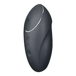 Вібростимулятор-пульсатор Satisfyer Tap & Climax 1 Grey - мініатюра 4