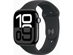 Смарт-годинник Apple Watch Series 10 GPS + Cellular 46mm Jet Black Alu. Case w. Black Sport Band - XL (MX133+MXM53) - мініатюра 1