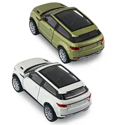 Автомодель - LAND ROVER RANGE ROVER EVOQUE (білий, зелений) - мініатюра 9