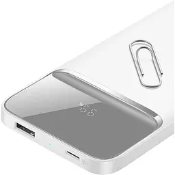 Портативна батарея Baseus Wireless Charger Magnetic 10000 mAh 20W PPMT-02 White - мініатюра 3
