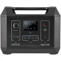 Зарядна станція MAKE 600W 672Wh (MPS-6002) - мініатюра 2