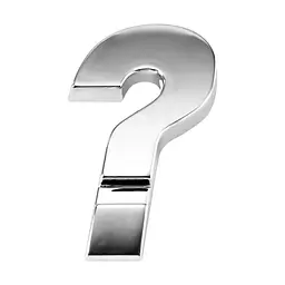 3D- знак: ? нахил MAK (30236)