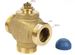 Триходовий розподільний клапан Herz Calis TS RD 1 1/4" DN25 М28х1,5 (1776140) 30412 - мініатюра 4