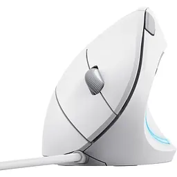 Мишка Trust Verto Ergonomic USB White (25133) - мініатюра 2