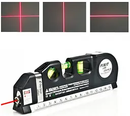 Лазерний рівень із вбудованою рулеткою FIXIT Laser Level Pro 3 4 в 1 рулетка лінійка - мініатюра 7
