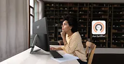Комп'ютер персональний Acer моноблок Aspire C24-1800 23.8' FHD Intel i5-12450H 16GB F1024GB UMA WiFi кл+м без ОС чорний (DQ.BM2ME.002) - мініатюра 2