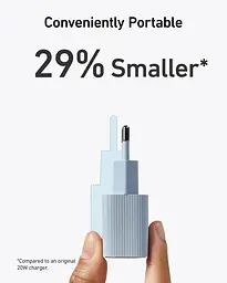 Мережевий зарядний пристрій PowerPort 511 Nano IV - 30W USB-C White Anker teh0022017 - мініатюра 5