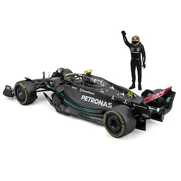 Автомодель з фігуркою Bburago Mercedes-AMG F1 W14 E Performance 1:24 в асортименті (18-28037) - мініатюра 4