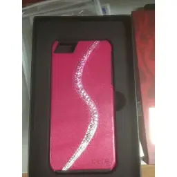 Чохол-накладка Deos для IPhone 5 5S SE шкіряний з камінням Swarovski - мініатюра 2