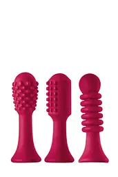 Вибратор Dream Toys Sparkling Verona, 18,5 см красный - миниатюра 4