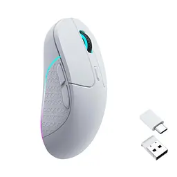 Keychron Миша M3 BT/WL/USB-A/USB-C, білий