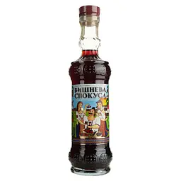 Уцінка. Лікер Вишнева спокуса з чорною смородиною 17.5% 0.7 л 