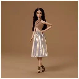 Лялька Barbie Signature Basics 6 Брюнетка (JJX25) - мініатюра 5