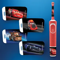 Електрична зубна щітка Oral-B Braun Stage Power D100 Тачки - мініатюра 3