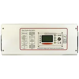 Джерело безперебійного живлення GXQC UPS 2000W/6000W DC 24V AC 220V чиста синусоїда - мініатюра 3