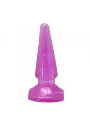 Анальна пробка Toyz4lovers Jelly Probe Plug, 10,2 см (фіолетовий) - мініатюра 3