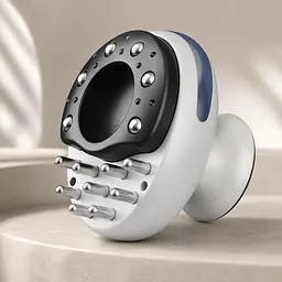 Масажер для шкіри голови Smart Body cupping massager / Вакуумний масажер для шиї та спини, антицелюлітний, USB / Лімфодренажний масажер - мініатюра 3