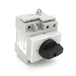Поворотний вимикач зовнішнього монтажу HGN4-NL1-25, DC1000V, 25A, 4P, IP66, Grey