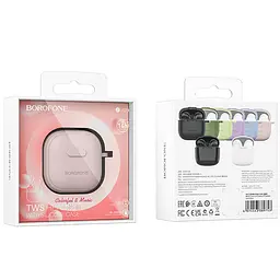 Бездротові навушники TWS BW29 Case Pink Sugar Borofone teh0030059 - мініатюра 3