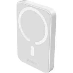 Портативна батарея Baseus Magnetic Mini 20W 6000mAh білий P10059002223-00 - мініатюра 8