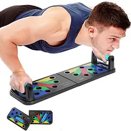 Тренажер спортивна дошка для віджимань платформа з упорами Foldable Push Up Board UKC JT 006 - мініатюра 2