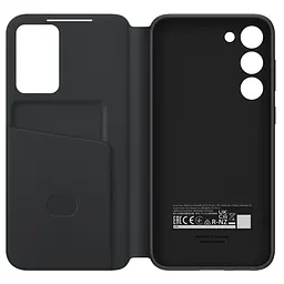 Оригінальний чохол-книжка Samsung Galaxy S23 Plus S916 S-View Smart Wallet Case Чорний (EF-ZS916CBEGRU) - мініатюра 6