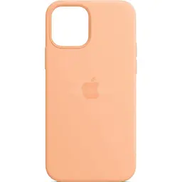 Чохол Silicone Case with MagSafe для iPhone 12 Pro Max (Cantaloupe) AAA [57149] - мініатюра 6